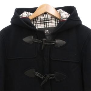 BURBERRY BLACK LABEL ダッフルコート ロング LL ダークネイビー