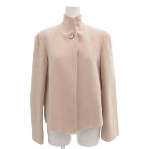 GIANFRANCO FERRE セットアップ ジャケット スカート アンゴラ混 ひざ丈 ベージュ /AE