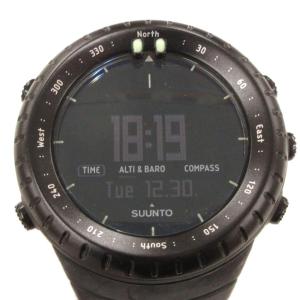 CORE 腕時計 デジタルウォッチ クォーツ カレンダー 黒 ブラック /AE