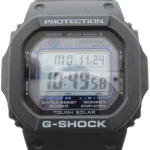 スクエアフェイス5600 腕時計 ウォッチ デジタル 電波ソーラー 黒 ブラック GW-M5610U-1CJF