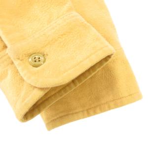 WOOLRICH シャツ 長袖 M 無地 コットン 黄 イエロー /AE