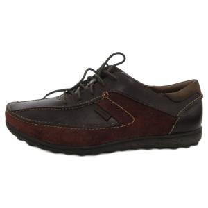 Clarks スニーカー シューズ レザー スエード 8 茶 ブラウン /FF