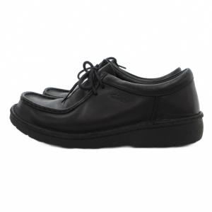 Clarks active AIR Sultan Sun サルタンサン エアワラビー シューズ レザー 8.5 ブラック