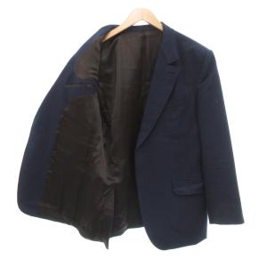 Berluti テーラードジャケット メルトンウール 2B 総裏地 R54 ネイビー