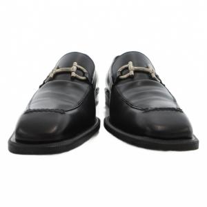 Salvatore Ferragamo ガンチーニ ビットローファー 8.5 ブラック