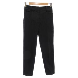 美品 24SS リネンブレンド スティック パンツ スラックス XS スリムテーパード センタープレス