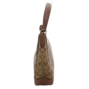 COACH ワンショルダーバッグ シグネチャー 総柄 茶 ブラウン F29209 /AE