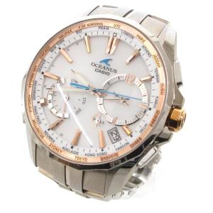 CASIO OCEANUS マンタ 腕時計 電波ソーラー マルチバンド6 OCW-S3400E-7AJF