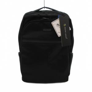 タグ付き Result バックパック m-coat ナイロンツイル 黒 ブラック 43312 /UO