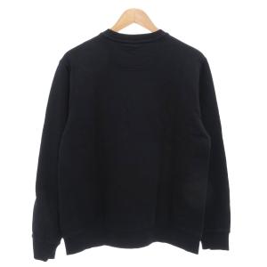 HUGO BOSS トレーナー スウェット M 長袖 ロゴ クルーネック 紺 ダークネイビー /AE