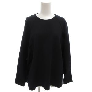 21SS VERSA LEIA ブラウス カットソー 長袖 38 紺 ネイビー /FF