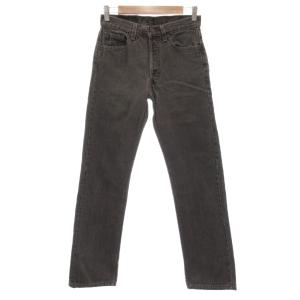 ヴィンテージ 90s 501-0658 先染め ブラックデニム パンツ USA製