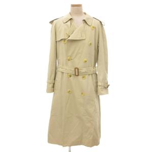 トレンチコート 裏地ノバチェック ロング ベージュ /UO