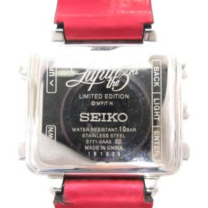 SEIKO ルパン三世 ジャンク品 限定 スピリット スマート 腕時計 ソーラー電波 デジタル SBPA005