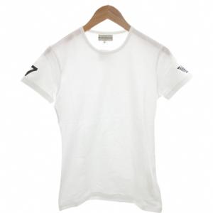 タグ付き Tシャツ 半袖 M 白 ホワイト ロゴプリント /FF