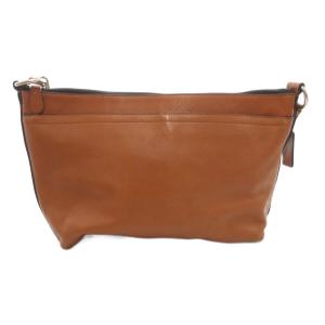 COACH サドルヘリテージ ショルダーバッグ ロゴ レザー 本革 茶 ブラウン F71727 /AE