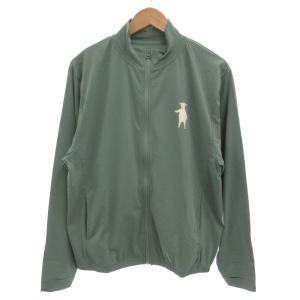 ラムチョップ ジップアップジャケット ブルゾン M 緑 グリーン /GV