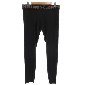 タグ付き ヒートギア レギングス 2.0 トレーニング コンプレッション アンダーウエア 4XL 黒 ブラック