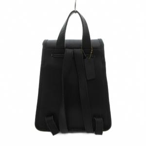 COACH オールド ミニ リュックサック レザー ターンロック 黒 ブラック 9960 /UO