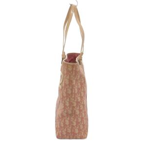 Christian Dior トートバッグ トロッター ナンバー2 ピンク ベージュ