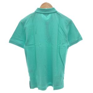 PS Paul Smith タグ付き ポロシャツ ロゴ刺繍 半袖 M 緑 グリーン /FF