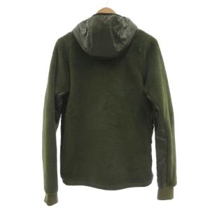 CANTERBURY ハイブリッドフリースジャケット POLARTEC ナイロン切替 L カーキ系 RP48536 /UO