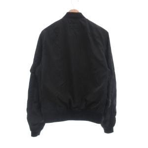 ALPHA INDUSTRIES L-2B フライトジャケット ブルゾン ミリタリー L 黒 ブラック TA1450-001 /UO
