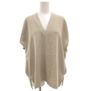 MICA&DEAL セットアップ カットソー ワイドパンツ F M センタープレス ベージュ /GV