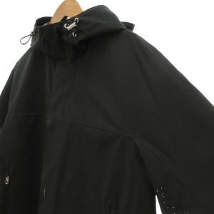Theory 23SS Jamin 3 Layer Poplin B 3レイヤーフードコート ロング XS ダークグリーン系