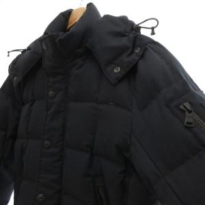 nano universe 西川ダウン カグラダウンジャケット M ダークネイビー