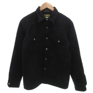 MOTORCYCLE GARMENTS PADDED WOOL SHIRT シャツジャケット 長袖 ウール