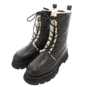 KATE LACE UP COMBAT BOOT SHEARLING ケイト レースアップ コンバットブーツ