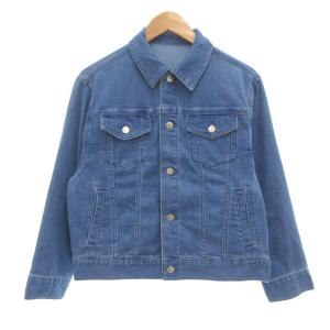 BLUE 25AW USUKARU ウスカルデニム ベーシック ジャケット ストレッチ 38 ミッドインディゴブルー