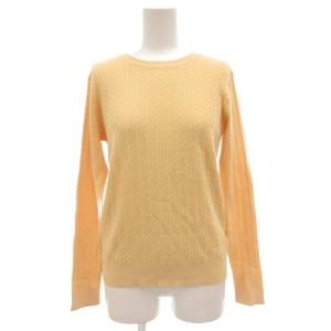 SCAPA ニット カットソー まとめ 3点セット 長袖 半袖 38 紫 パープル ピンク 黄 イエロー /GV