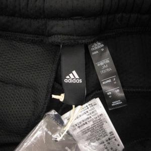 adidas タグ付き Z.N.E. エアロレディ AERORDY イージーパンツ M ロゴ 黒 ブラック 白 ホワイト