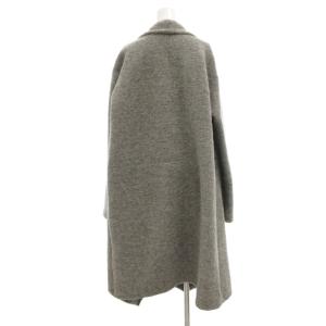 Ground Y フロントドレープカーディガン コート ロング 3 グレー GE-D03-106 /UO