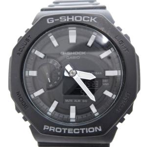 腕時計 タフネスウオッチ クォーツ アナデジ ラバーバンド 黒 ブラック GA-2100-1AJF /UO