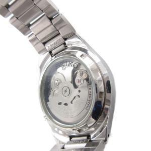 SEIKO 5 ファイブ 腕時計 自動巻き アナログ デイデイト ステンレス 銀色 シルバーカラー SNK601K1