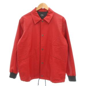 ROCKSTEADY コーティング コーチジャケット S 赤 レッド /UO