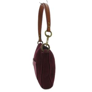 COACH 9390 ミニハンドバッグ ワンショルダー 肩掛け ターンロック ヌバックレザー 紫 パープル /GV