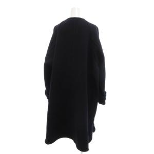 Traditional Weatherwear ロムニー ROMNEY Humbie ノーカラーコート ラグランスリーブ メルトン メタルボタン 34