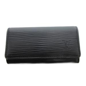 エピ ミュルティクレ キーケース LVロゴ 4連 黒 ブラック M63822 /FF