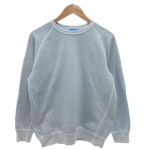 スウェット トレーナー 24fhn 長袖 M 水色 ライトブルー 裏毛 /FF