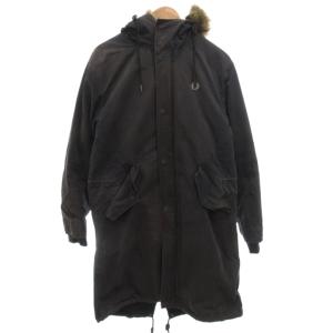 モッズコート ミリタリー フィッシュテール ライナー付き ロング M 紺 ネイビー /FF