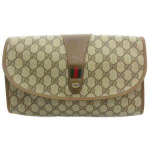 オールドグッチ シェリーライン クラッチバッグ