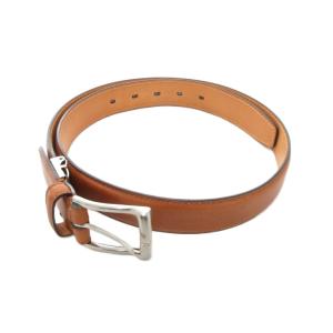 ベルト レザー 本革 レギュラーサイズ ミディアムブラウン 茶 ブラウン /AE