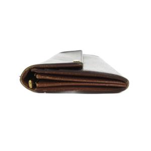 LOUIS VUITTON モノグラム ポシェットポルトモネクレディ 長財布 二つ折り 茶 ブラウン M61726 /UO