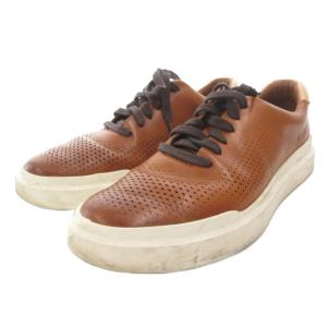 COLE HAAN GRANDSERIES スニーカー シューズ ローカット 8M ブラウン C31218 /FF