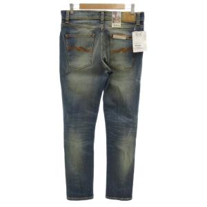Nudie Jeans タグ付き リーンディーン LEAN DEAN デニムパンツ ジーンズ スリムテーパード ジップフライ ストレッチ