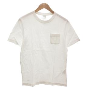Tシャツ 半袖 M クルーネック ロゴ 白 ホワイト /AE